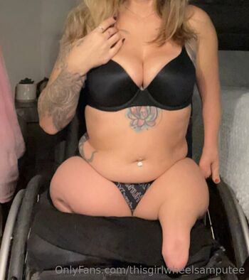Full leaked Thisgirlwheelsamputee private onlyfans photo